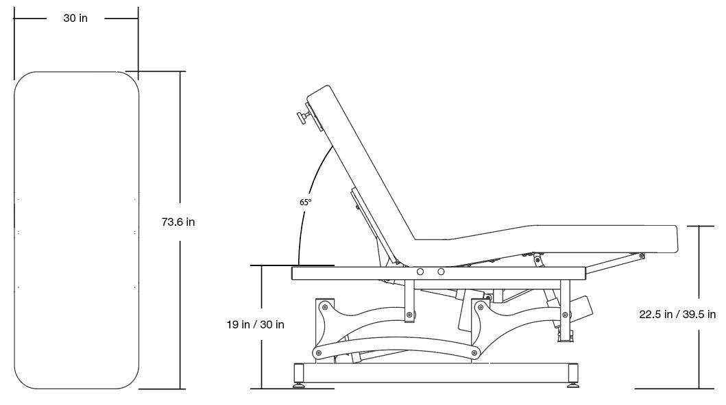 Spa One Table (W/O Cabinet) 110/220V